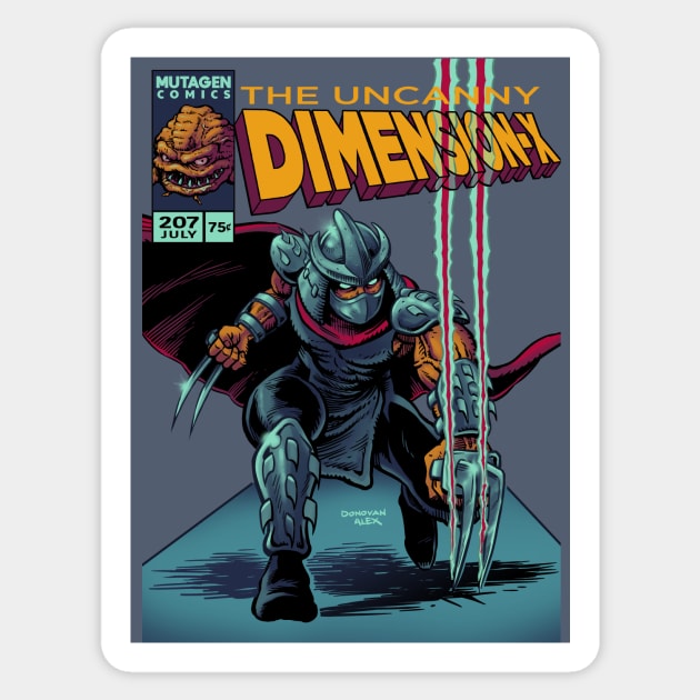 Uncanny Dimension X Sticker by DonovanAlex